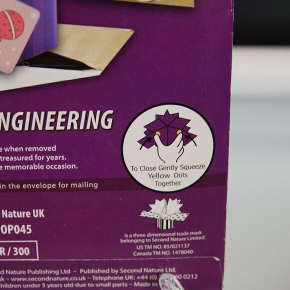 New Baby Girl Pop Up Greeting Card - Picture 8 of 8